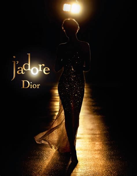 gold dress from the dior ad|Dior j'adore news.